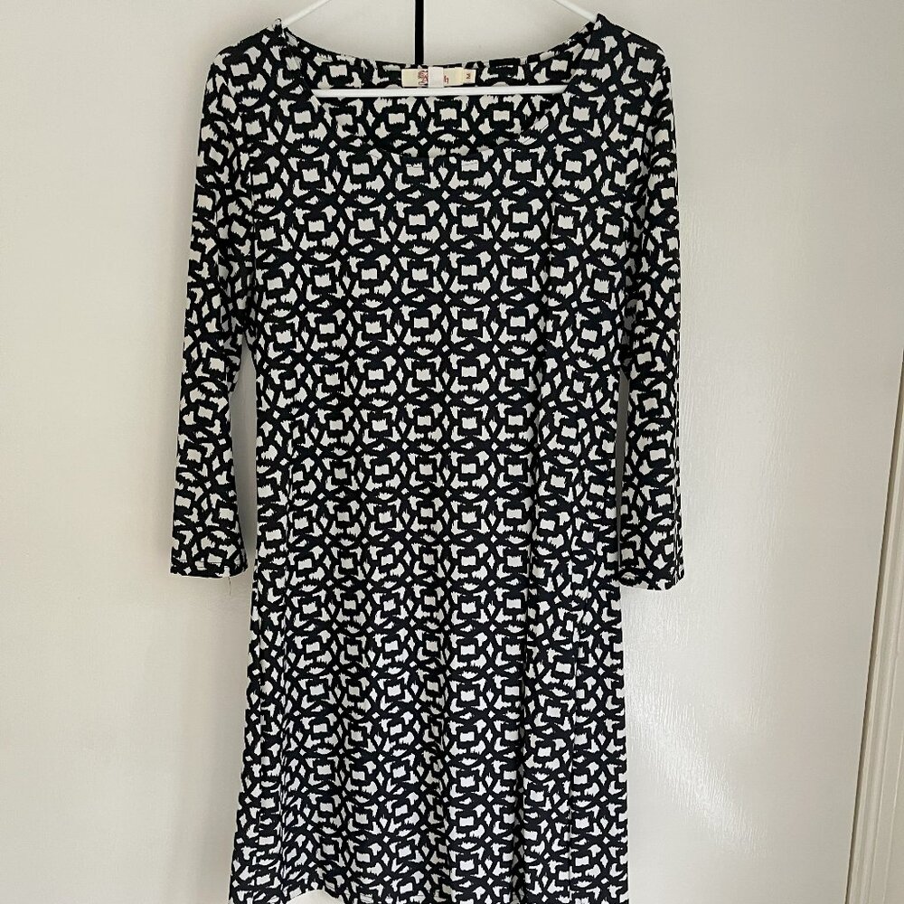 Women's Aryeh Black & White Dress